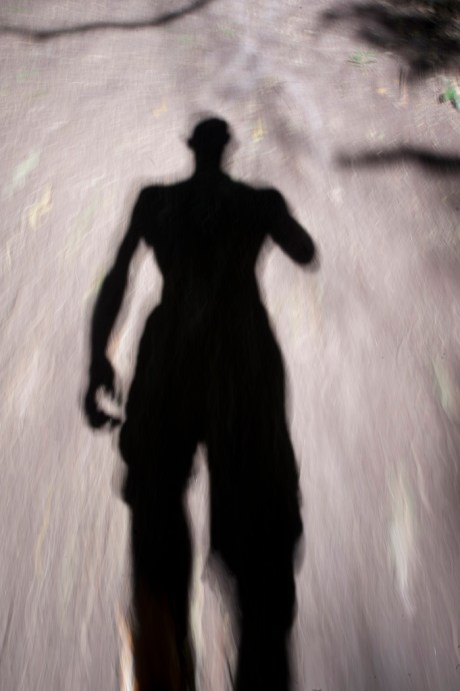 Self portrait while trail running on the paths of Badacsony Mountain.