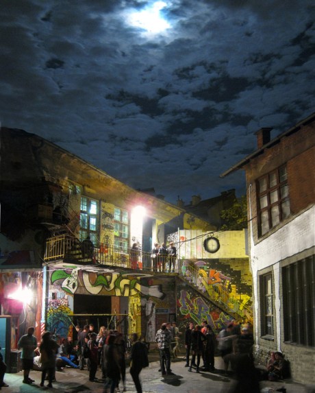 Last night in Zagreb enjoying DJ's, rakia, and good company til dawn at Medika, a pharmaceutical factory turned legalized squat and event center in Zagreb.