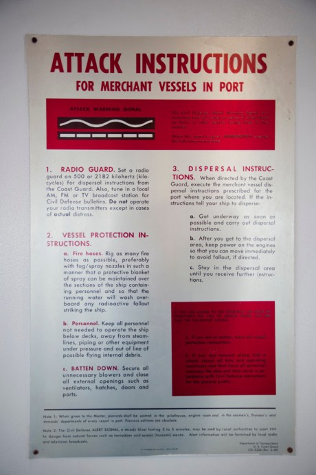 Interesting sign to see aboard a city ferry.