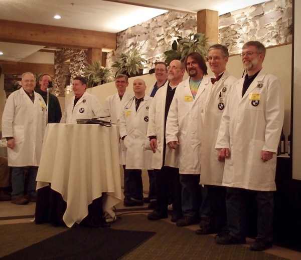 The Supertech "doctors" gets some recognition after a fantastic weekend of motorcycle wrenching.